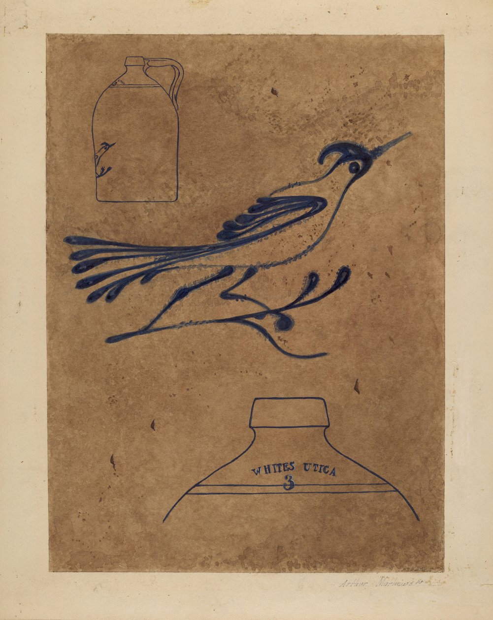 Kamionkowy dzbanek, ok. 1937. autorstwa Arthur Matthews