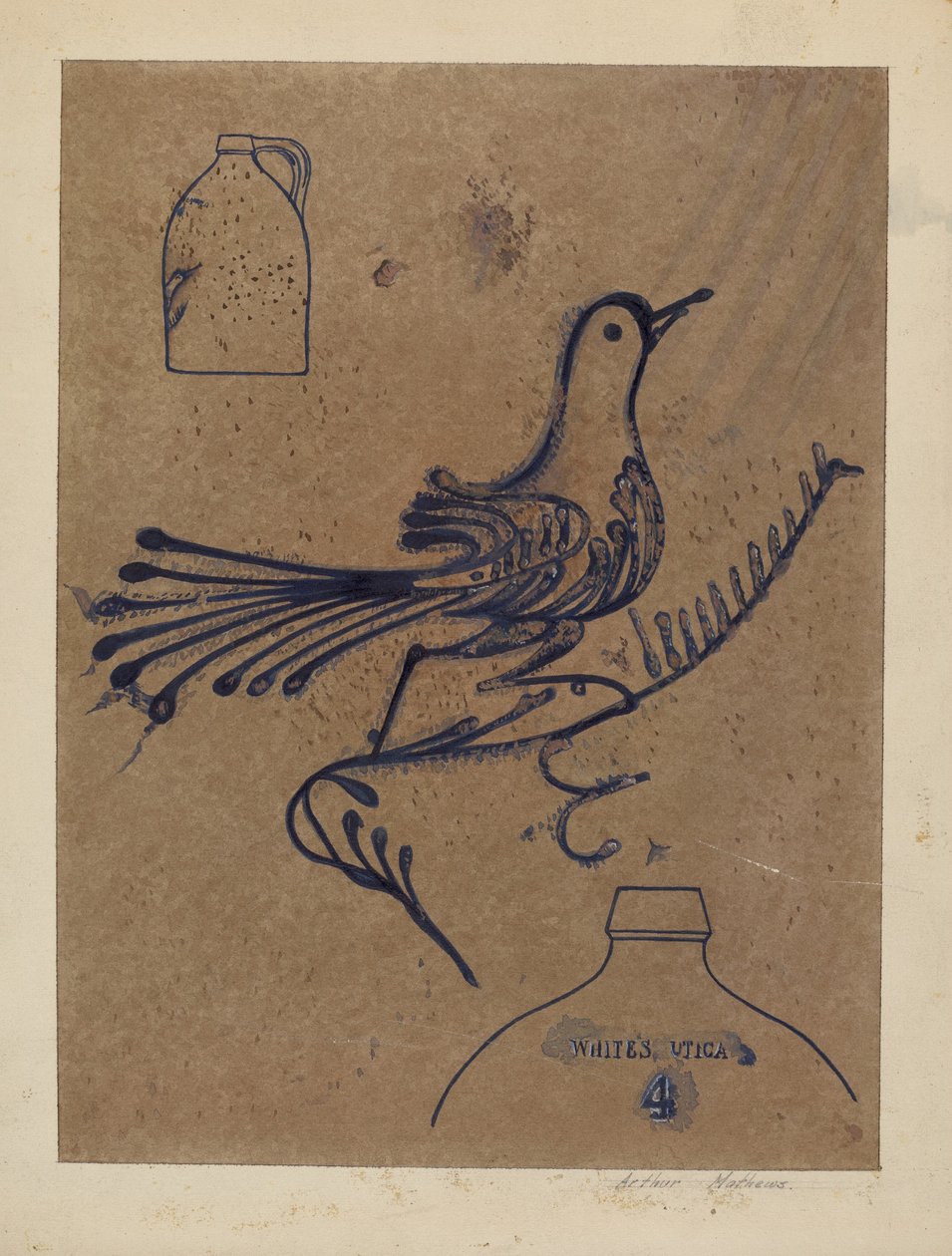 Kamionkowy dzbanek, ok. 1937. autorstwa Arthur Matthews