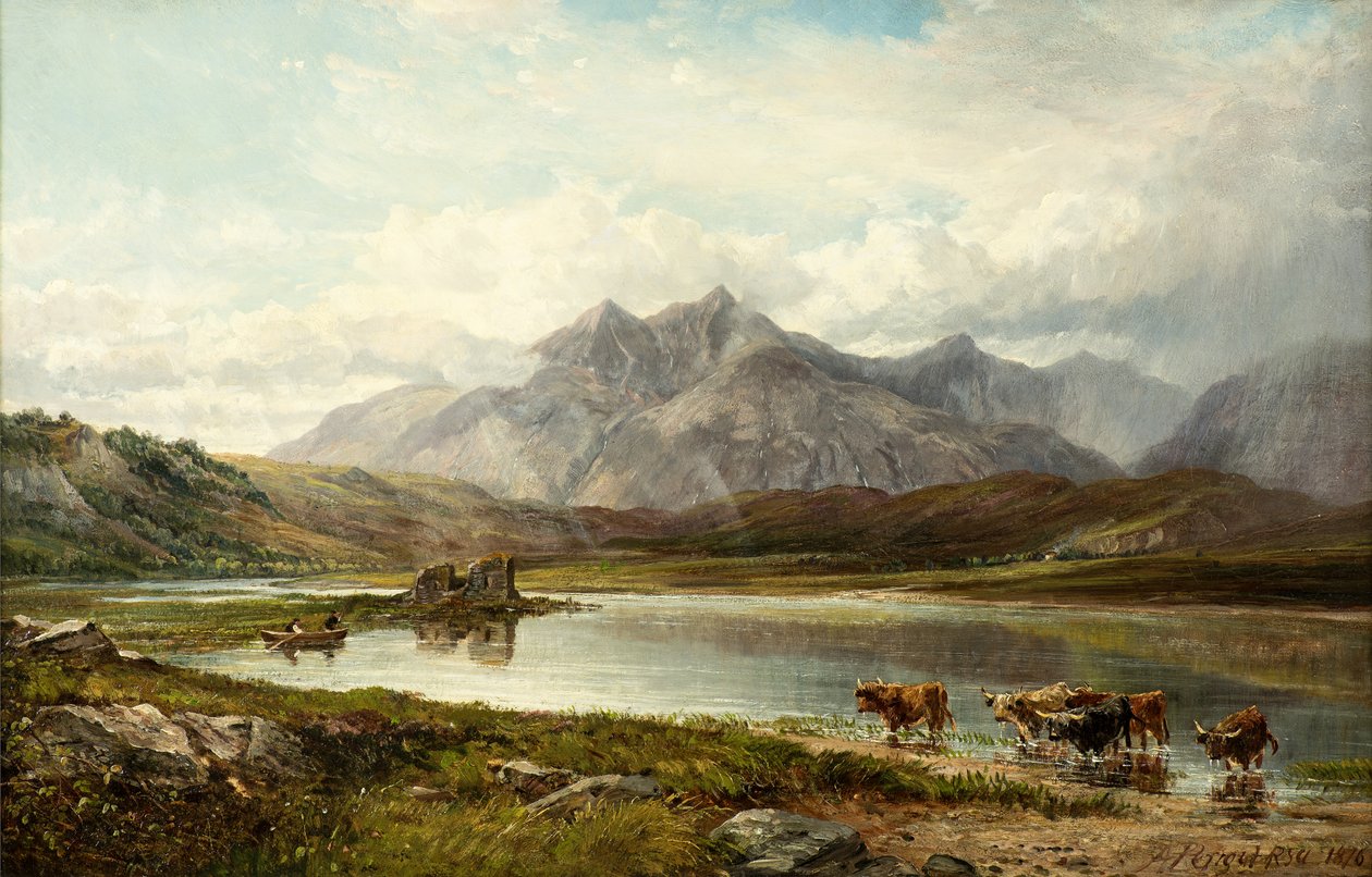 Loch Tromlee, Argyll autorstwa Arthur Perigal