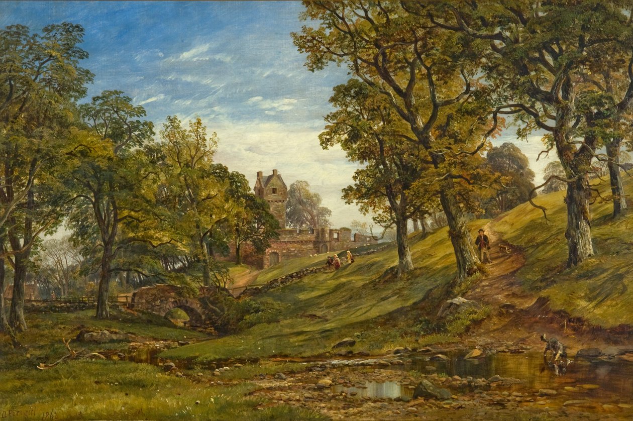 Główny zamek [Dundee] autorstwa Arthur Perigal
