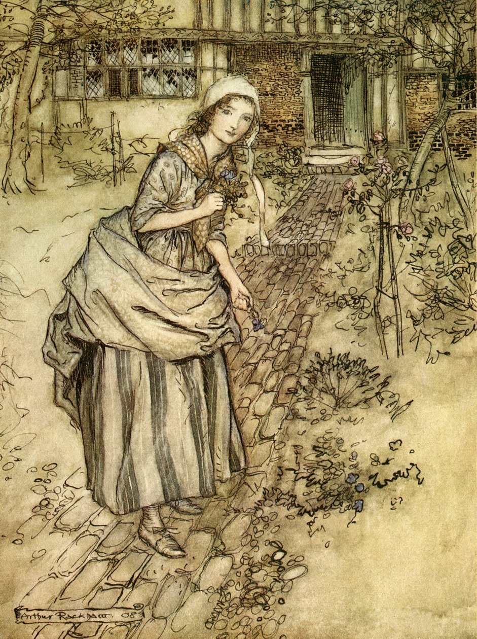 Sen nocy letniej autorstwa Arthur Rackham