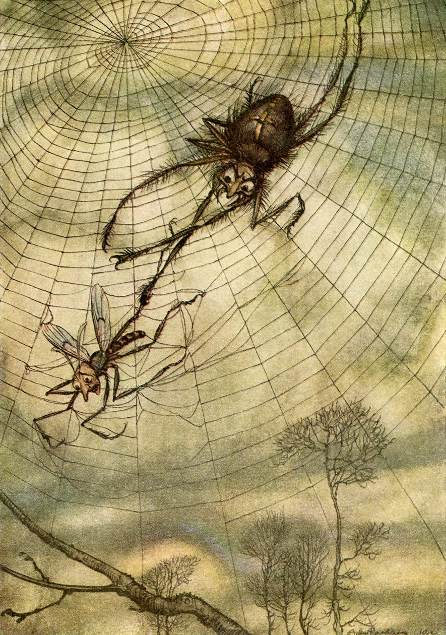 Bajki Ezopa autorstwa Arthur Rackham