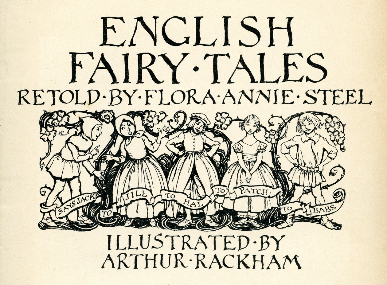 angielskie bajki autorstwa Arthur Rackham