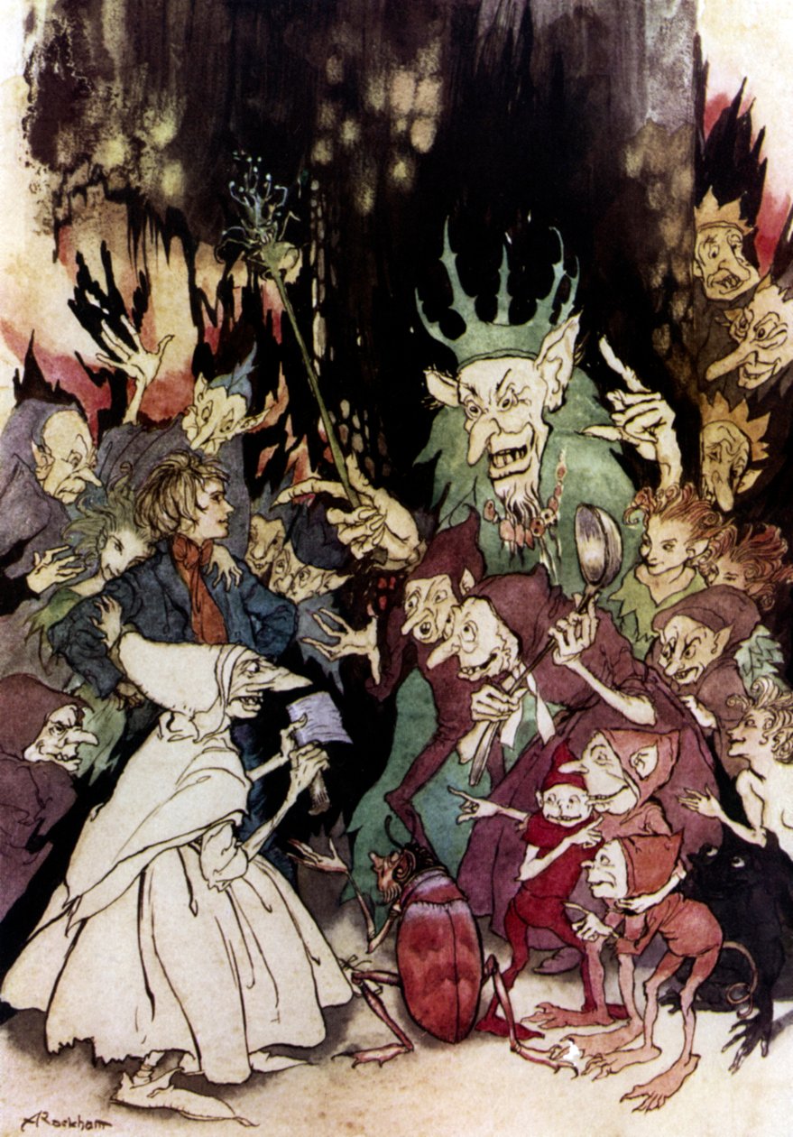 Henrika Ibsena Peer autorstwa Arthur Rackham