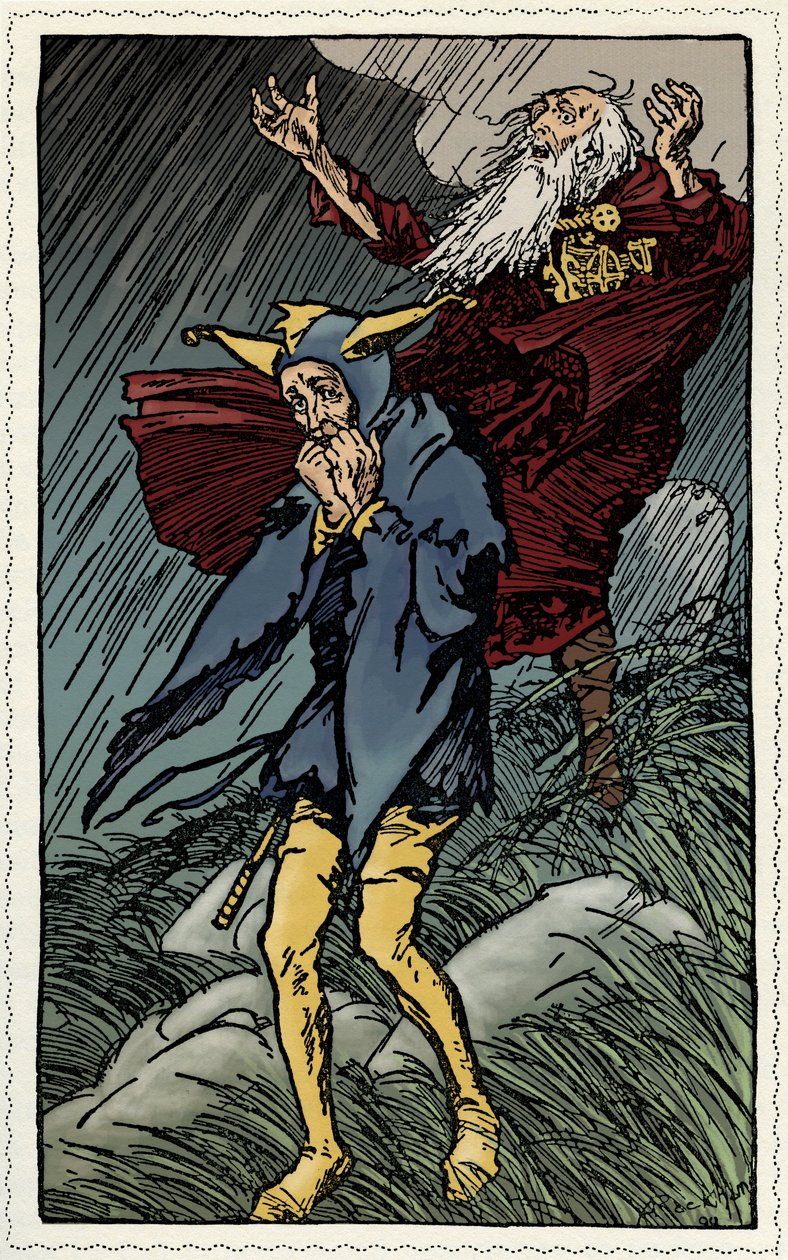 „Król Lear” Williama Szekspira autorstwa Arthur Rackham
