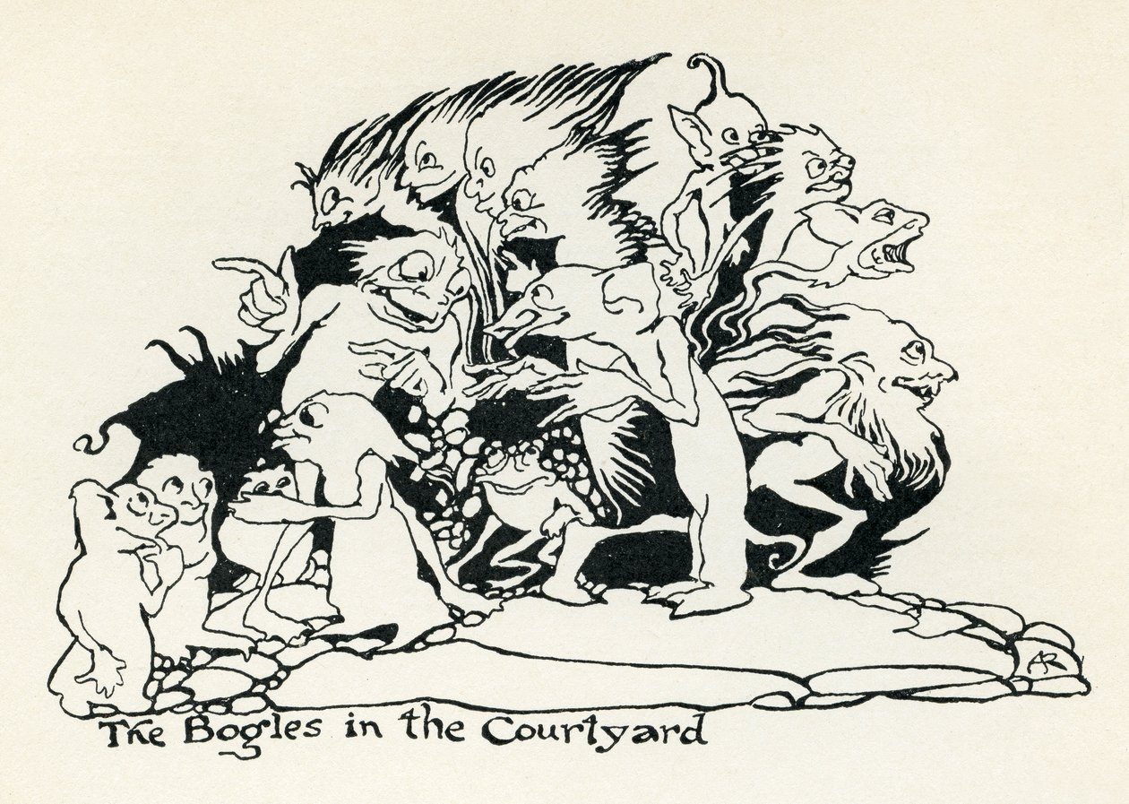 Złota Piłka autorstwa Arthur Rackham