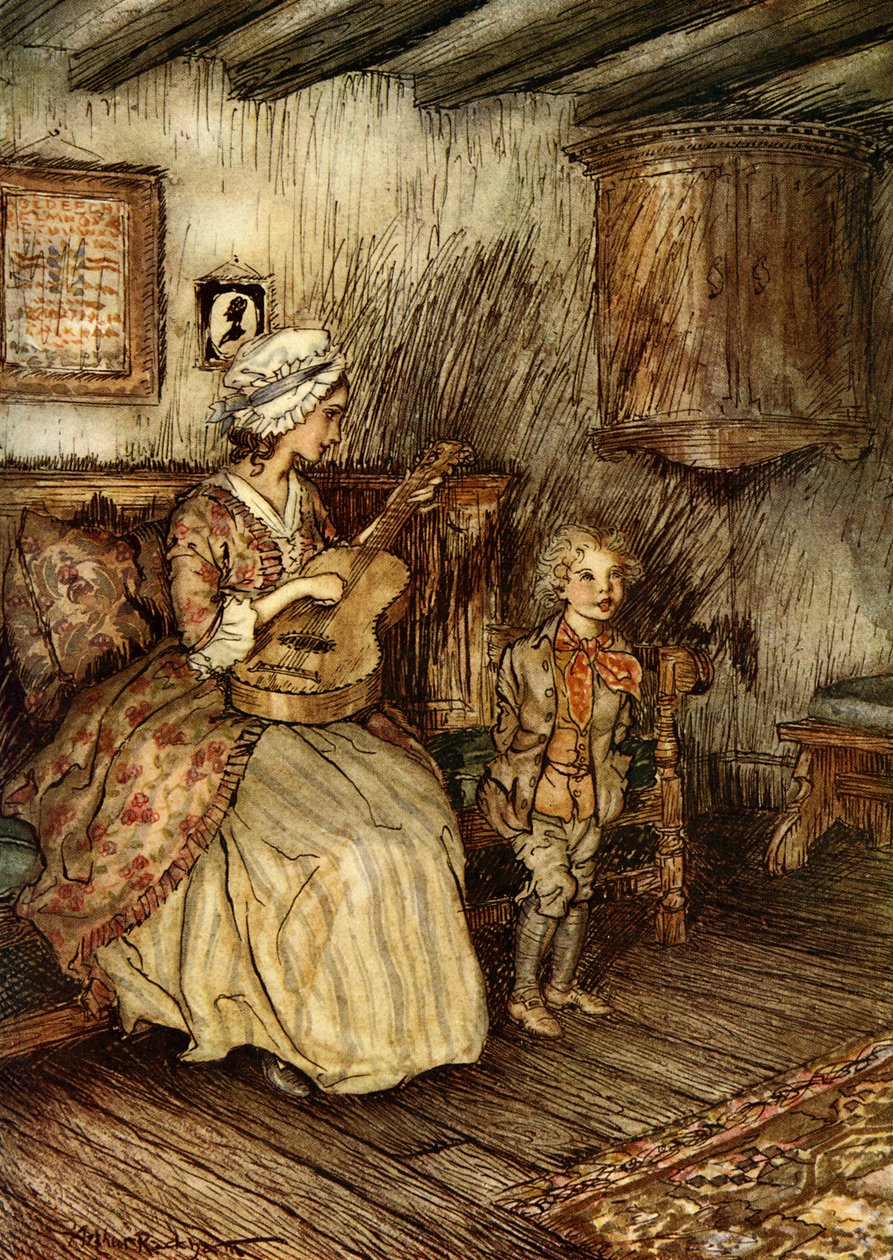 Wikariusz Wakefield autorstwa Arthur Rackham