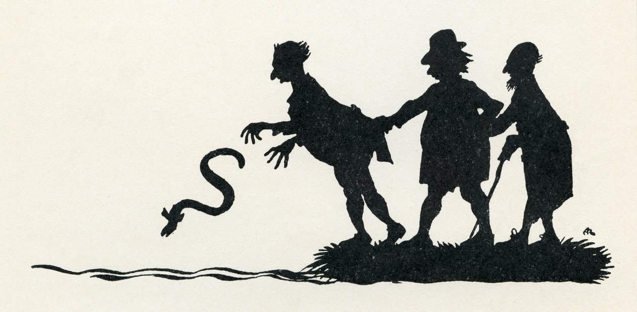 Mędrcy Gotham autorstwa Arthur Rackham