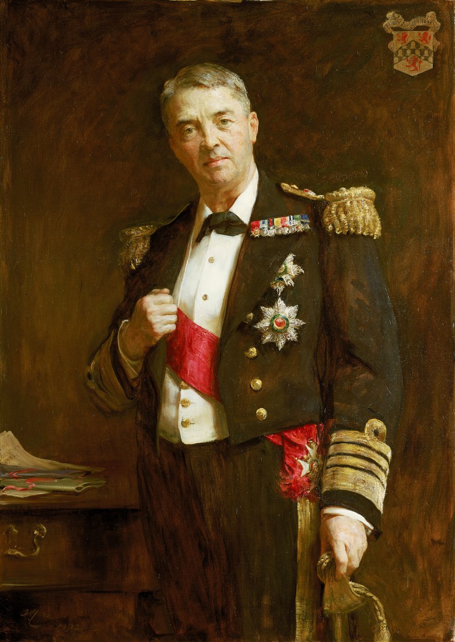 Admirał Sir John Fisher (1841-1920) autorstwa Arthur Stockdale Cope