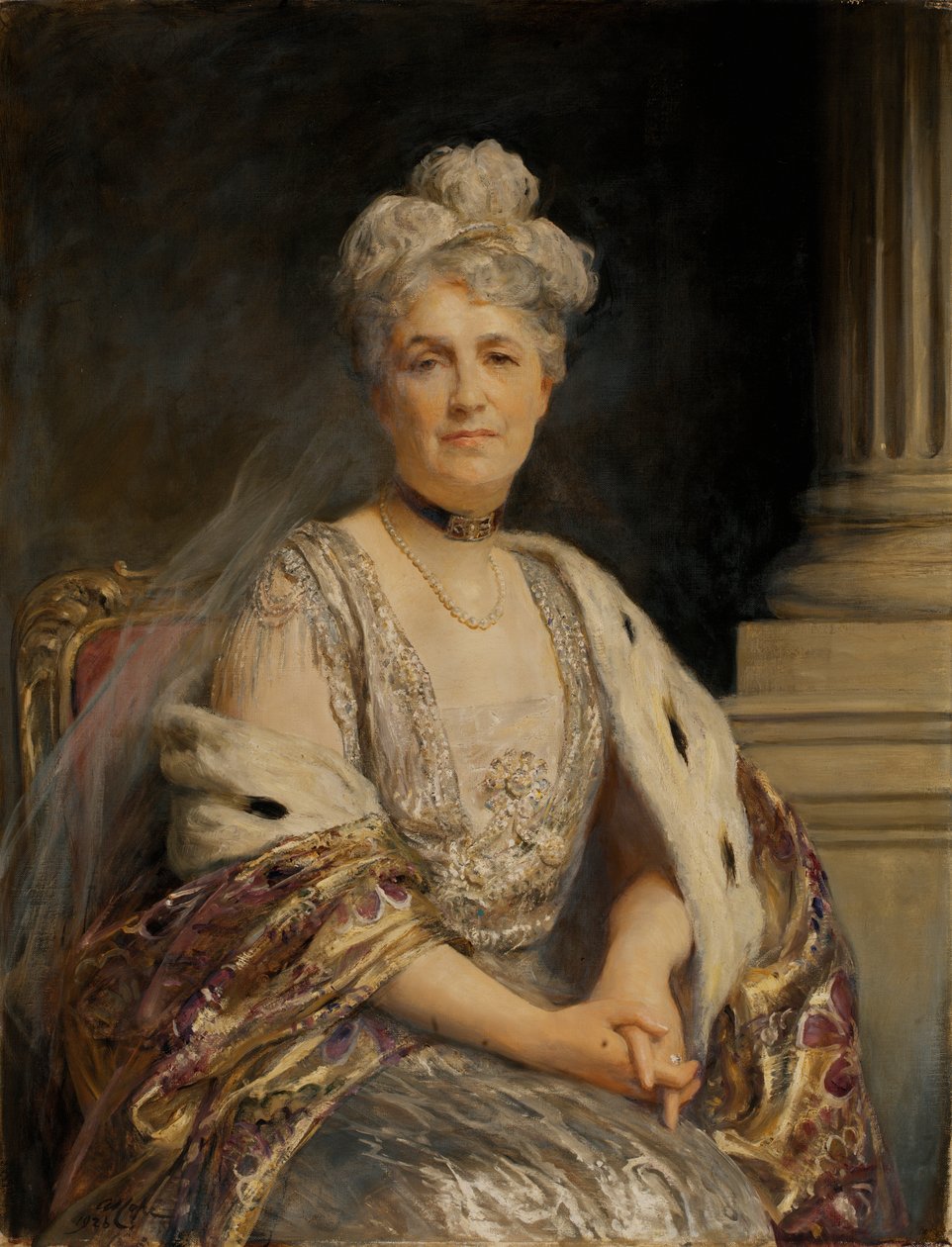Pani Cass Gilbert, 1926. autorstwa Arthur Stockdale Cope