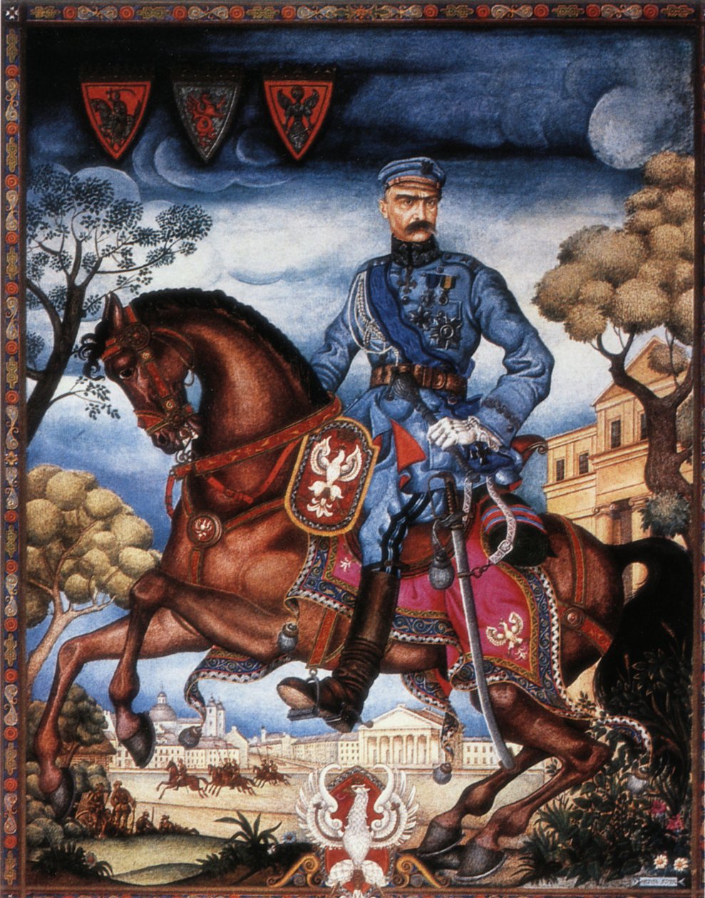 Józef Piłsudski, XX wiek (malarstwo) autorstwa Arthur Szyk
