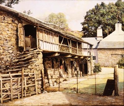 Farma cisów w pobliżu Coniston, Lancashire autorstwa Arthur Vivian Couling