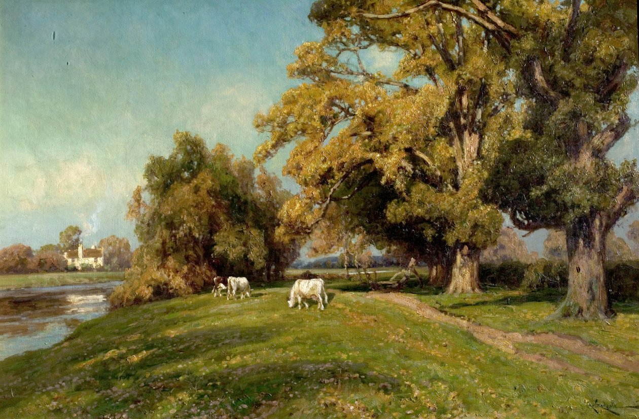 Grove Farm, Lenton, Nottingham autorstwa Arthur Walker Redgate