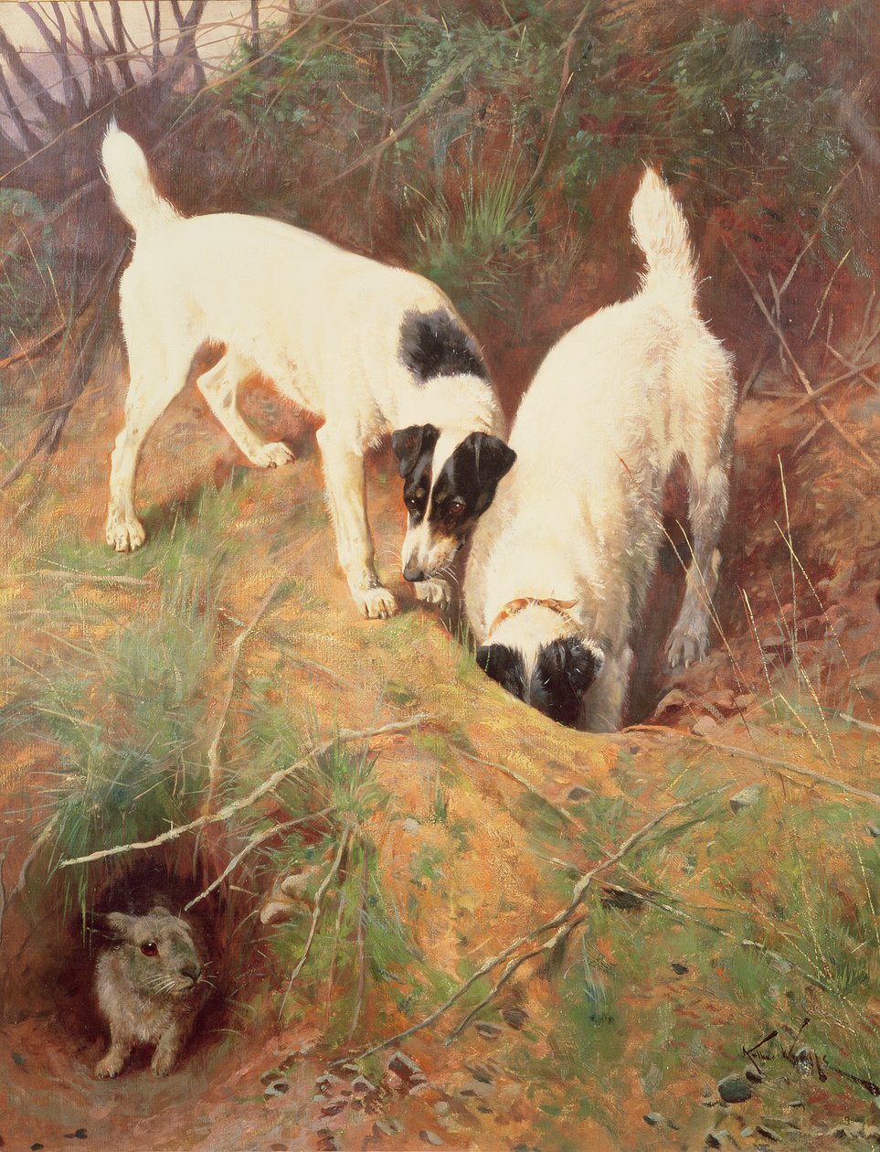 Ktoś w domu? autorstwa Arthur Wardle
