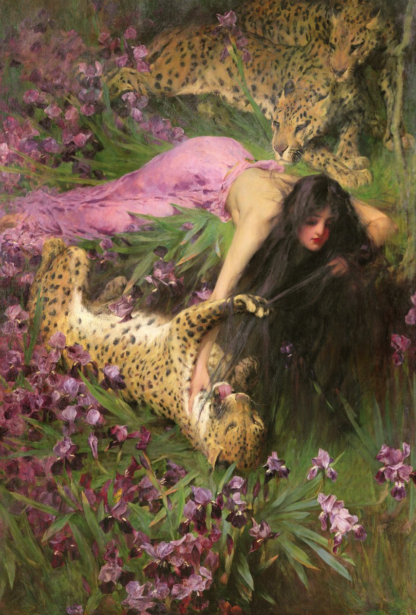 Czarodziejka, ok. 1901 autorstwa Arthur Wardle