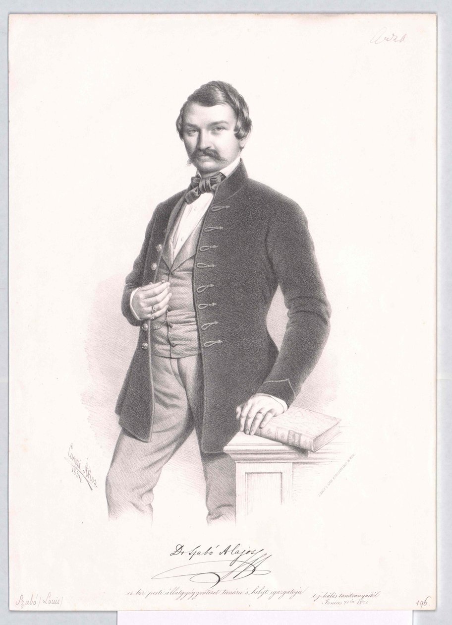 Alajos Szabo autorstwa Artist Unknown