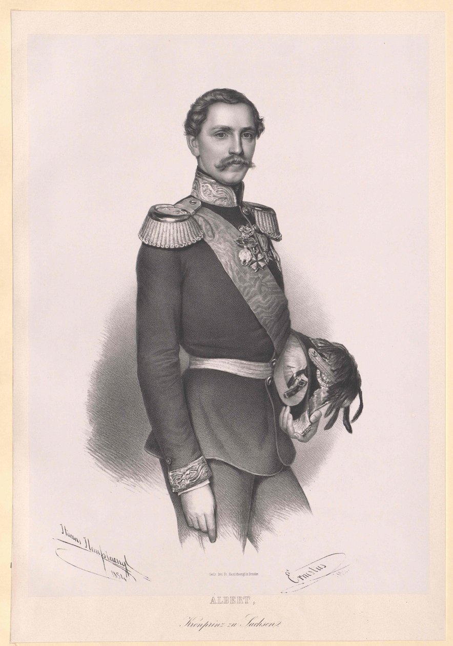 Albert I król Saksonii, autorstwa Artist Unknown