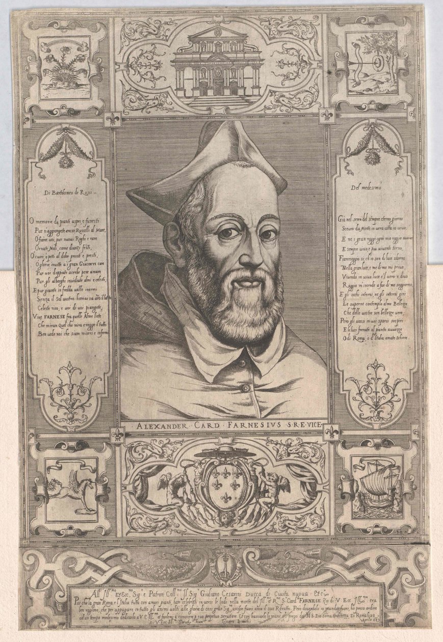 Alexander Farnese autorstwa Artist Unknown