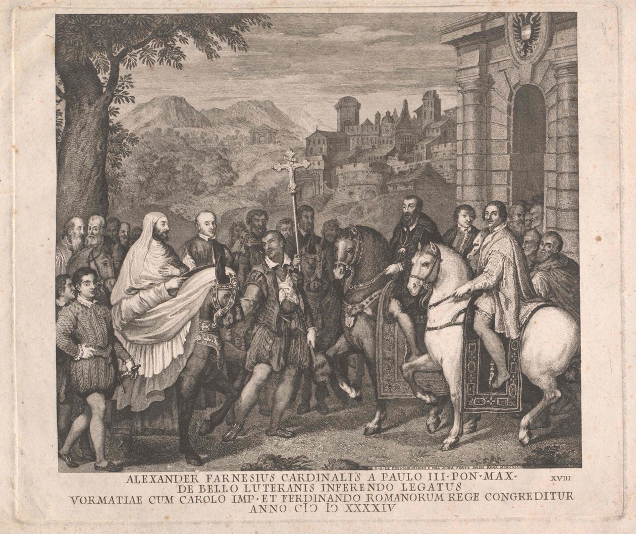 Alexander Farnese autorstwa Artist Unknown