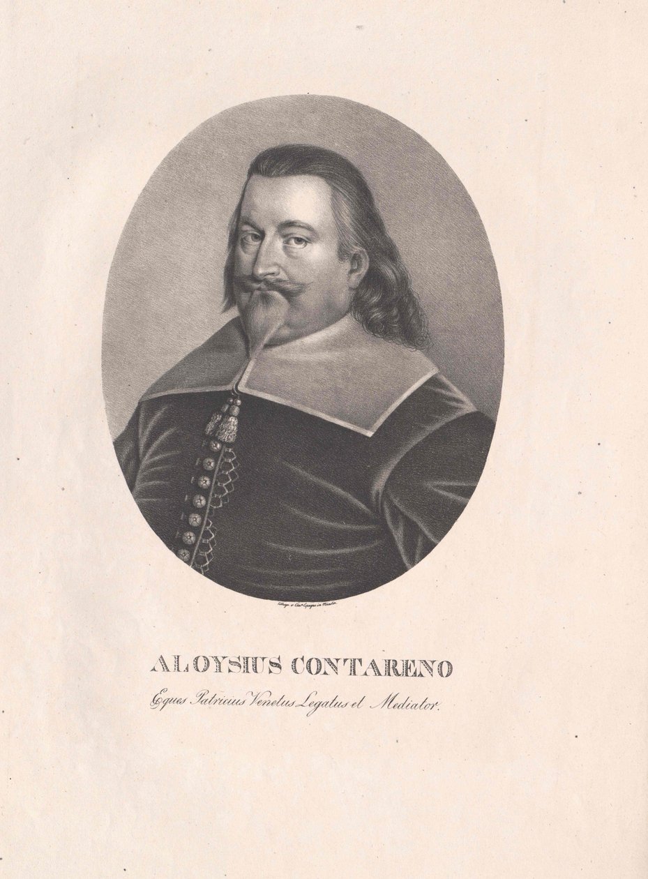 Alvise Contarini (druk) autorstwa Artist Unknown