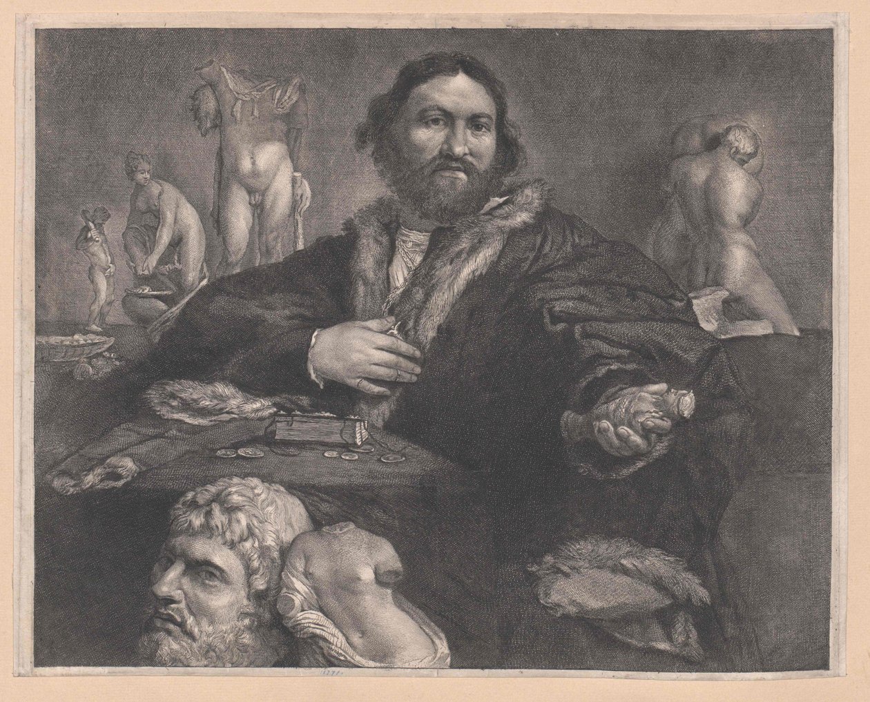 Andrea Odoni autorstwa Artist Unknown