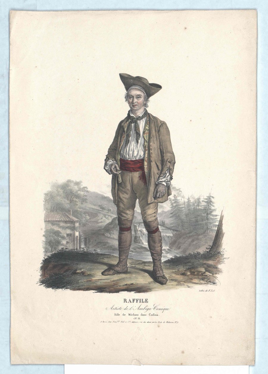 Antoine Gerard Raffile autorstwa Artist Unknown