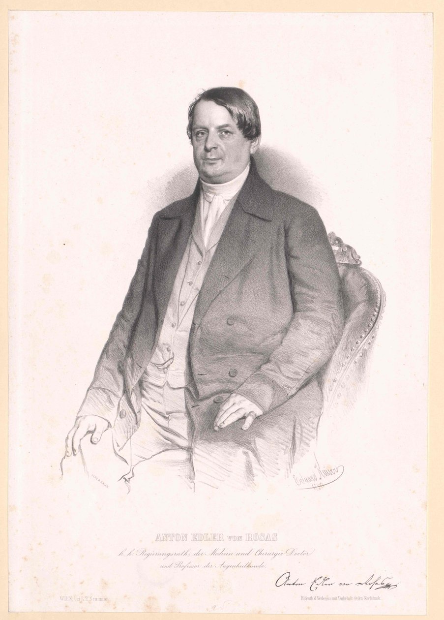 Anton von Rosas autorstwa Artist Unknown