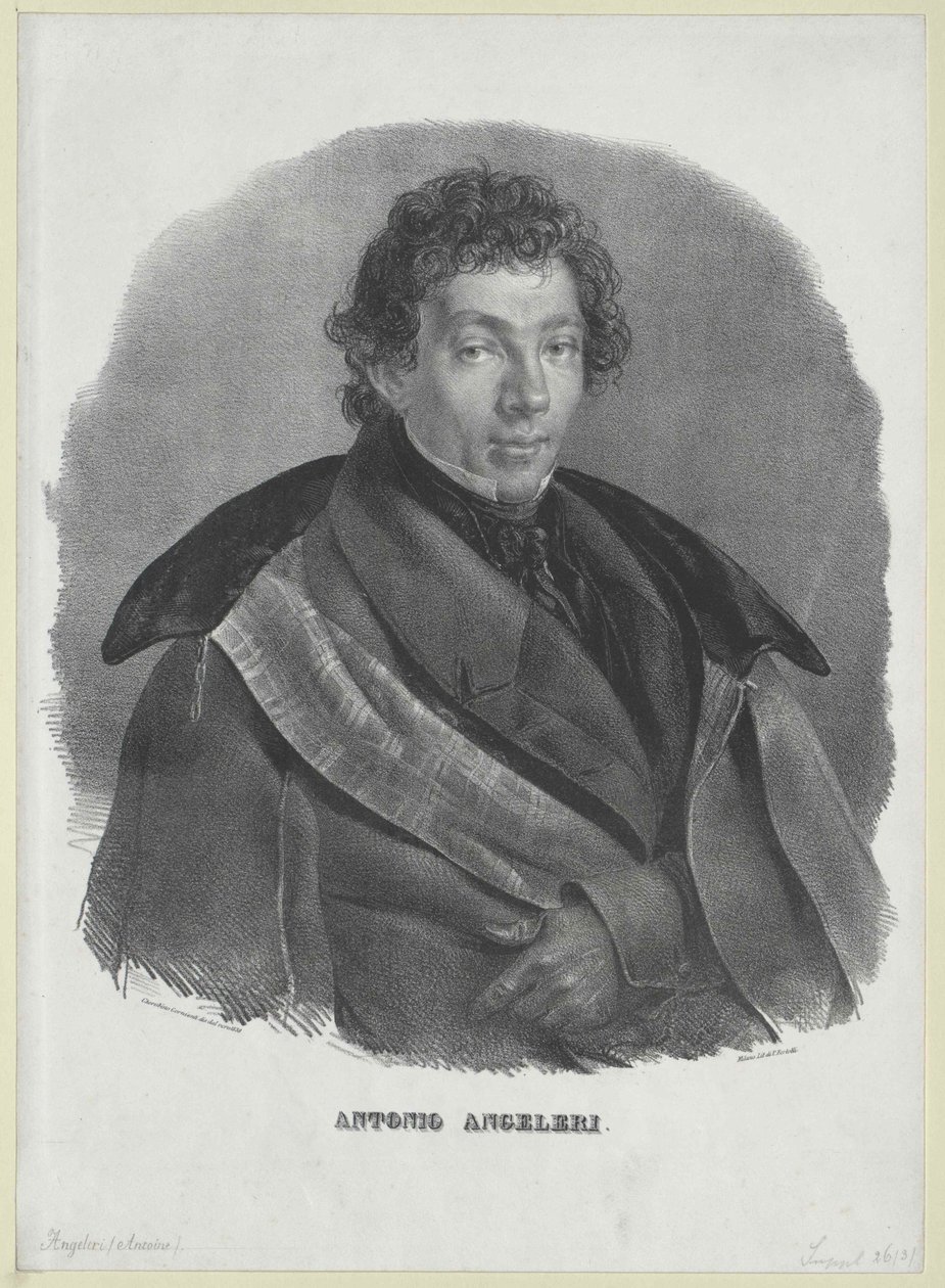 Antonio Angeleri (druk) autorstwa Artist Unknown