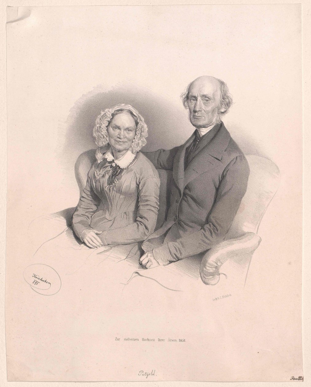 Benjamin Petzold autorstwa Artist Unknown