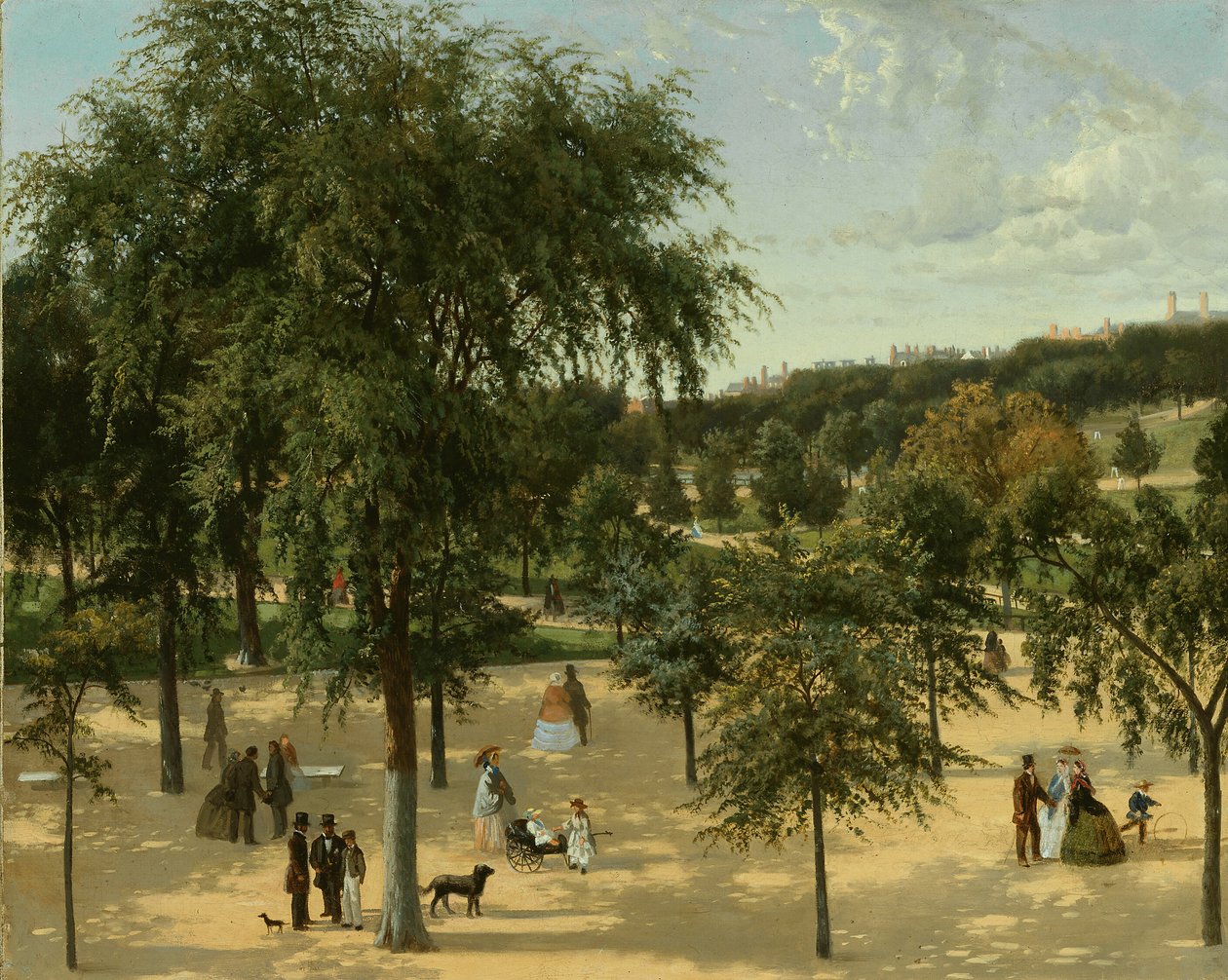 Boston Common autorstwa Artist Unknown