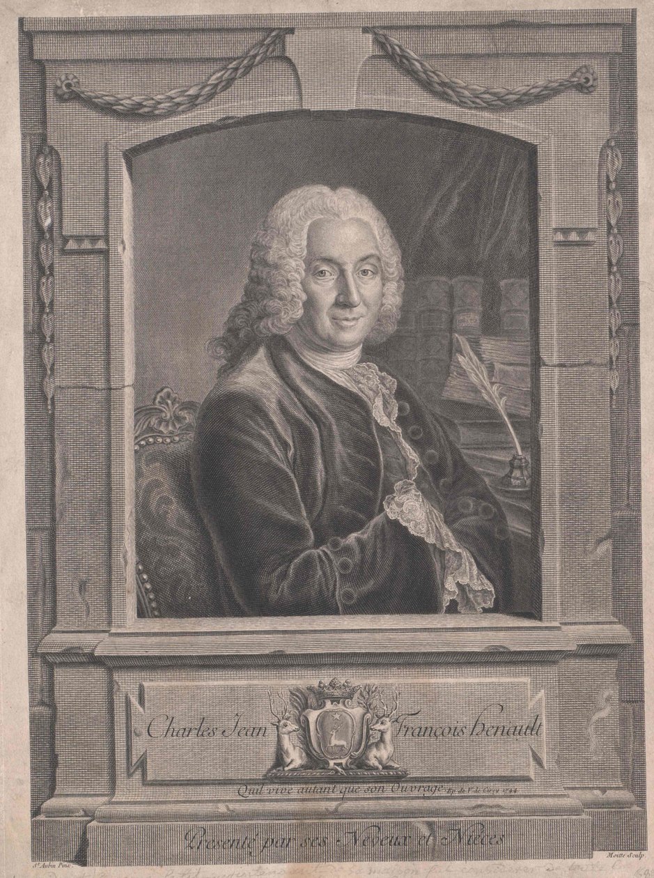 Charles-Jean-Francois Henault autorstwa Artist Unknown
