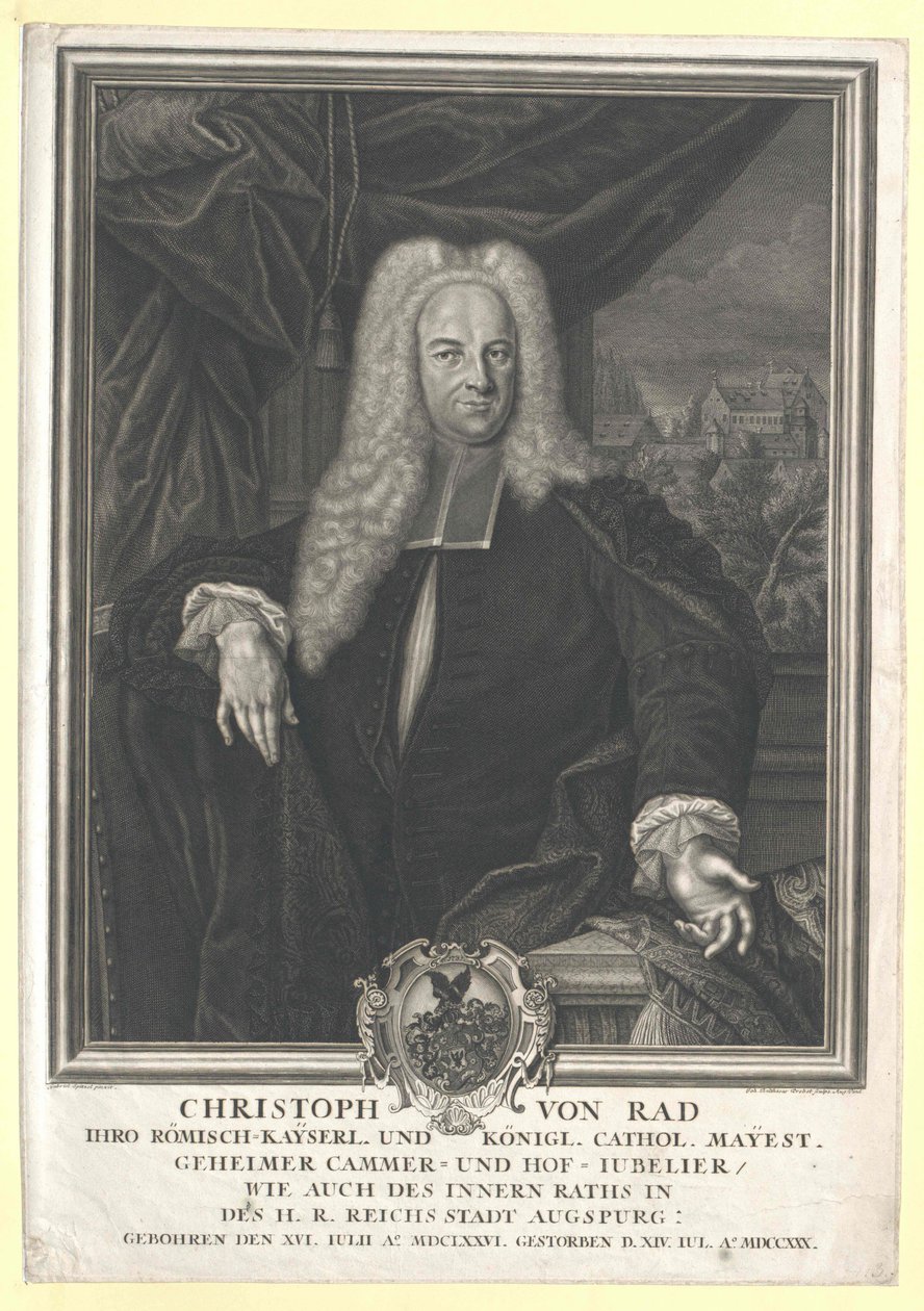 Christoph von Rad autorstwa Artist Unknown
