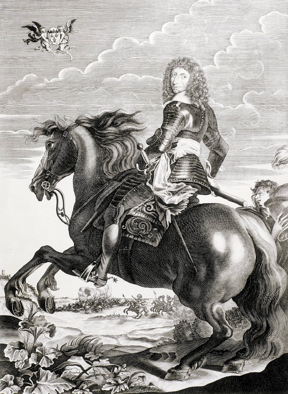 Conde, Ludwik II, 4. książę de Conde (1621-1686). autorstwa Artist Unknown