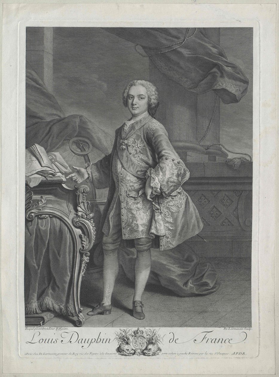 Delfin Francji Ludwik autorstwa Artist Unknown