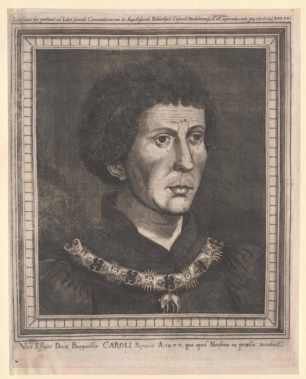 Książę Burgundii Karol Śmiały autorstwa Artist Unknown