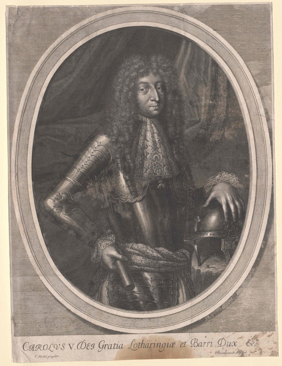 Książę Lotaryngii Karol V. autorstwa Artist Unknown