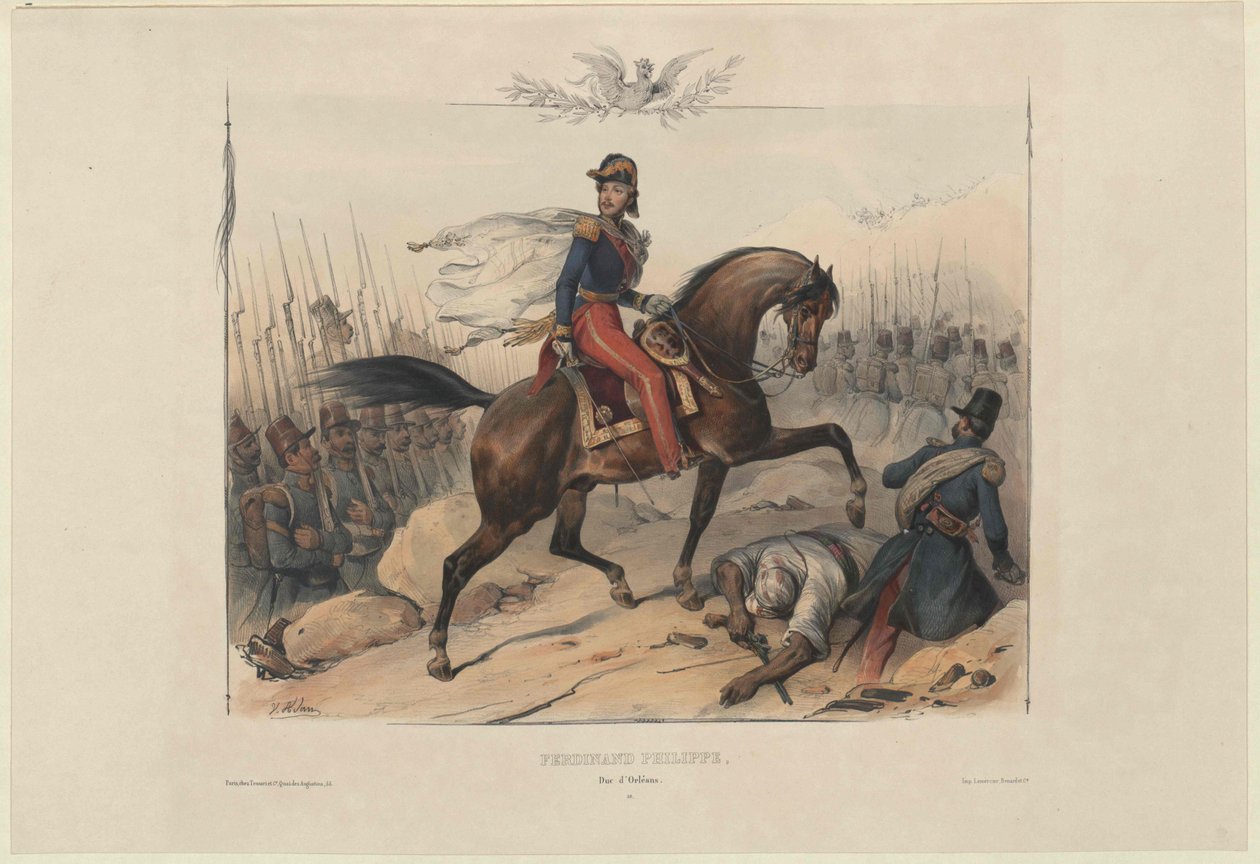 Książę Orleanu Ferdynand autorstwa Artist Unknown