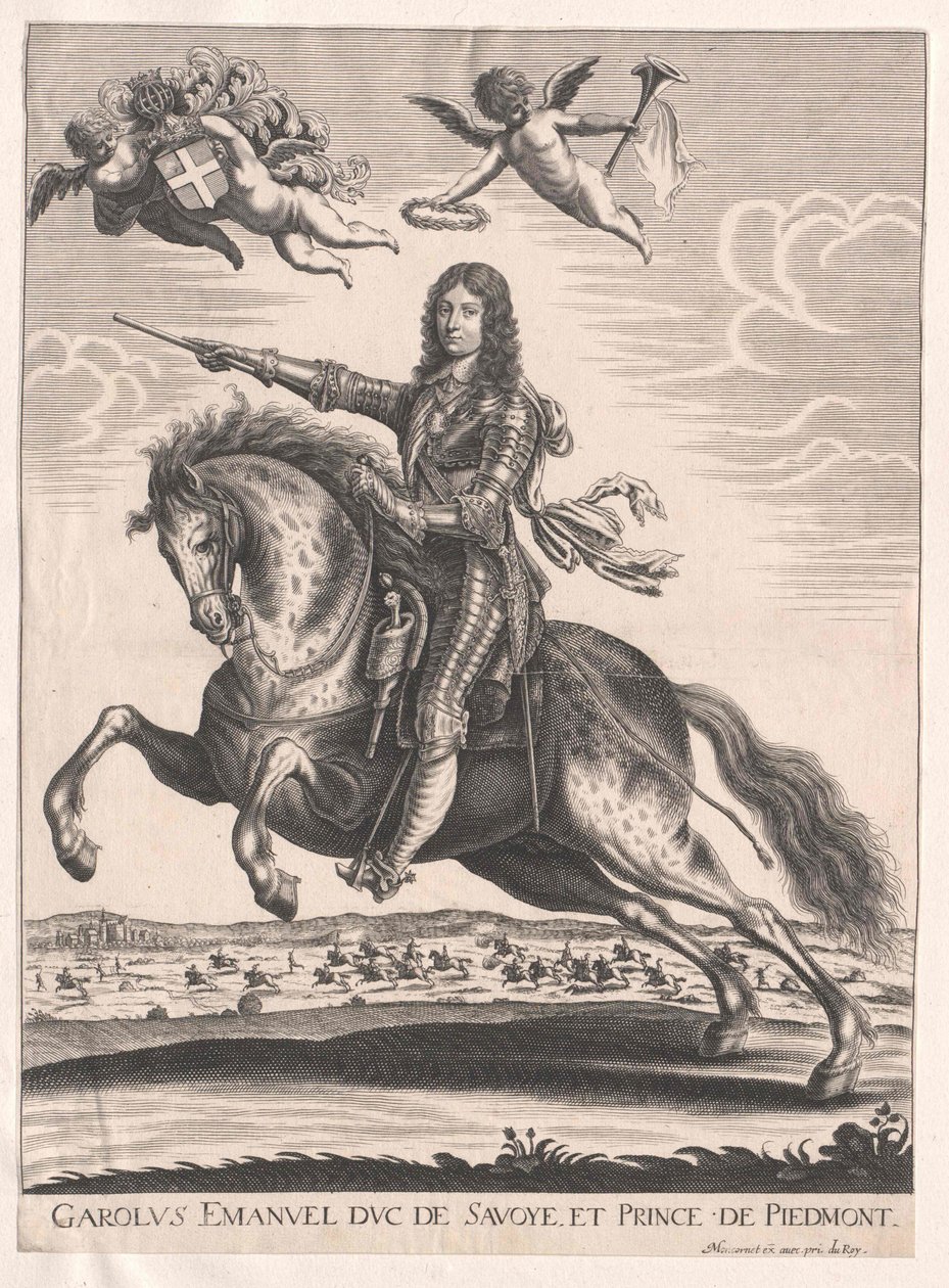 Książę Sabaudii Karol Immanuel II autorstwa Artist Unknown