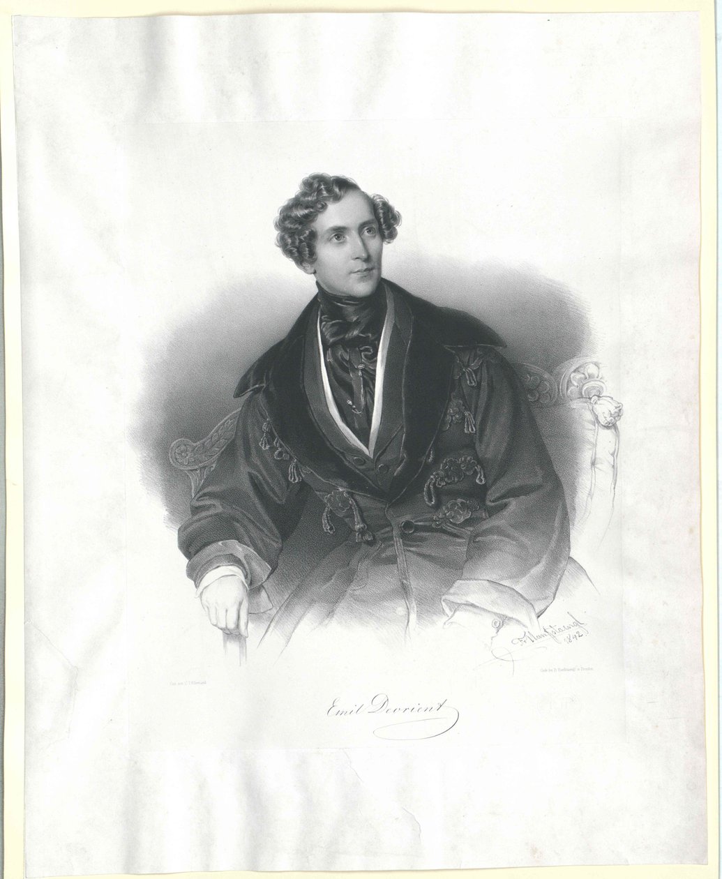 Emil Devrient autorstwa Artist Unknown