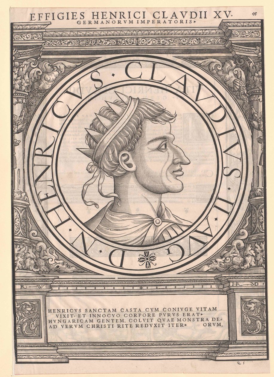 Cesarz Henryk II Święty autorstwa Artist Unknown