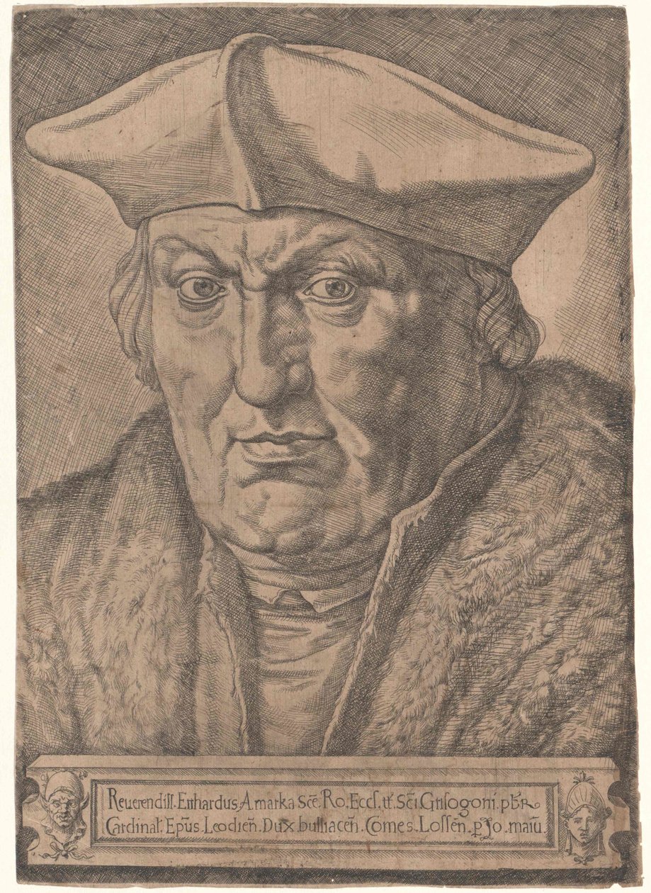 Erhard von der Marck (druk) autorstwa Artist Unknown