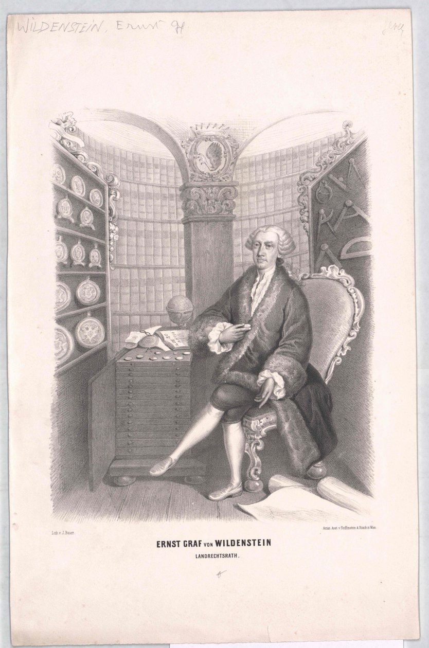 Ernst Henry hrabia von Wildenstein autorstwa Artist Unknown