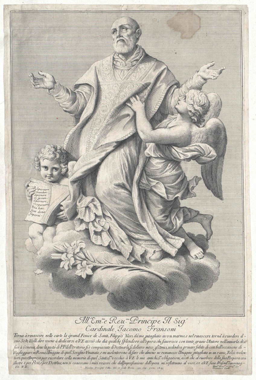 Filippo Neri autorstwa Artist Unknown