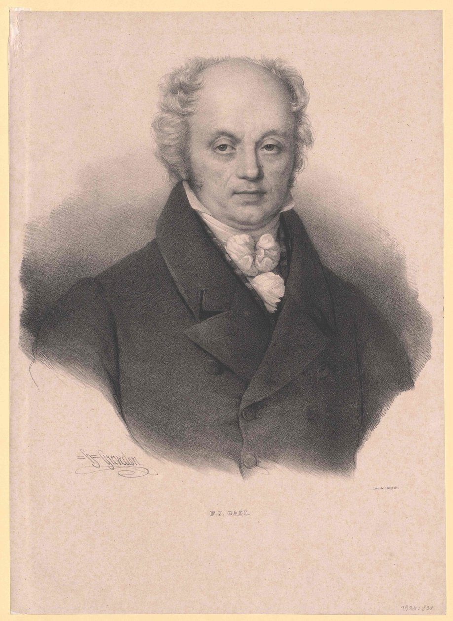Francis Joseph Gall autorstwa Artist Unknown