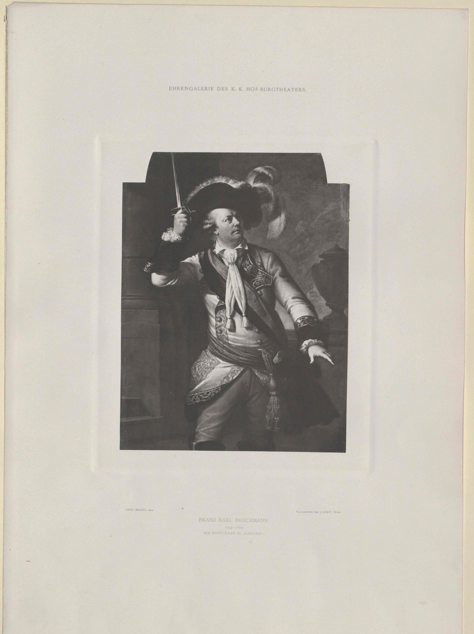 Franz Karl Brockmann autorstwa Artist Unknown