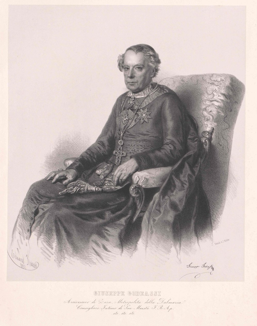 Giuseppe Godeassi autorstwa Artist Unknown
