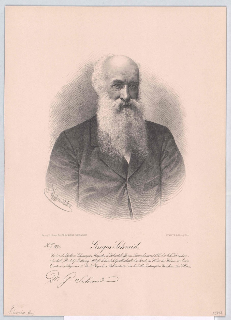 Gregor Schmid autorstwa Artist Unknown