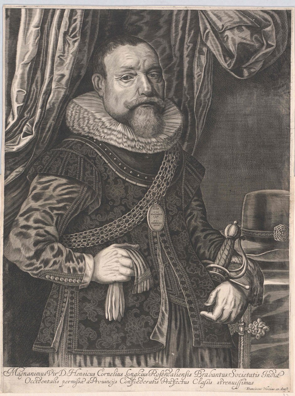 Hendrick Cornelis Lonck autorstwa Artist Unknown