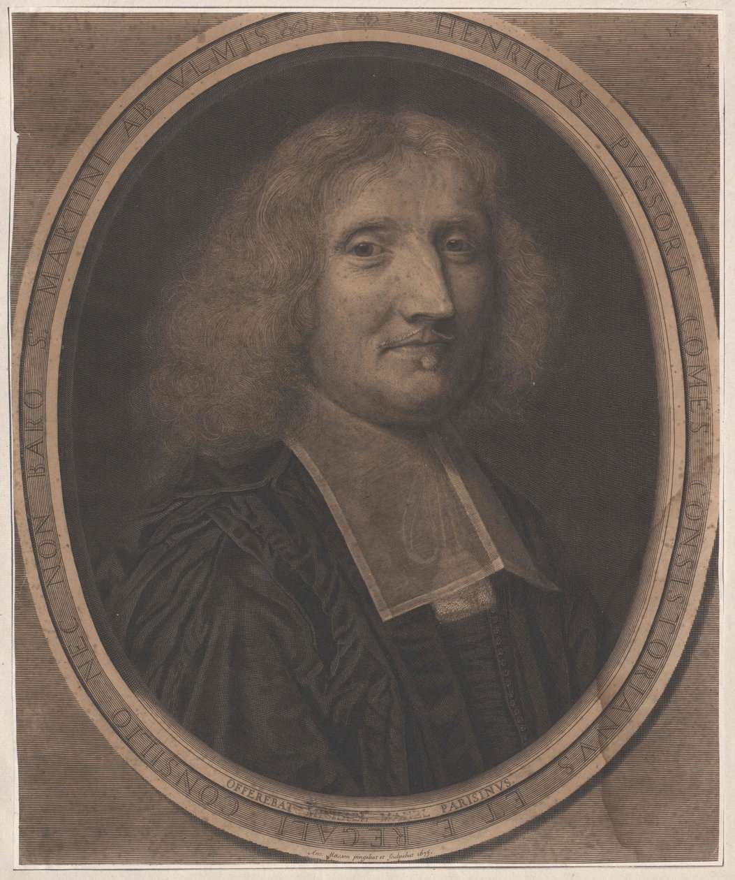 Henri Pussort (druk) autorstwa Artist Unknown