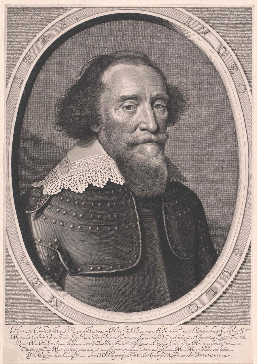 Henryk hrabia von dem Bergh autorstwa Artist Unknown